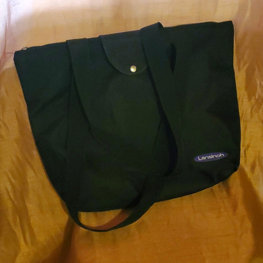 Lansinoh Black Tote Bag